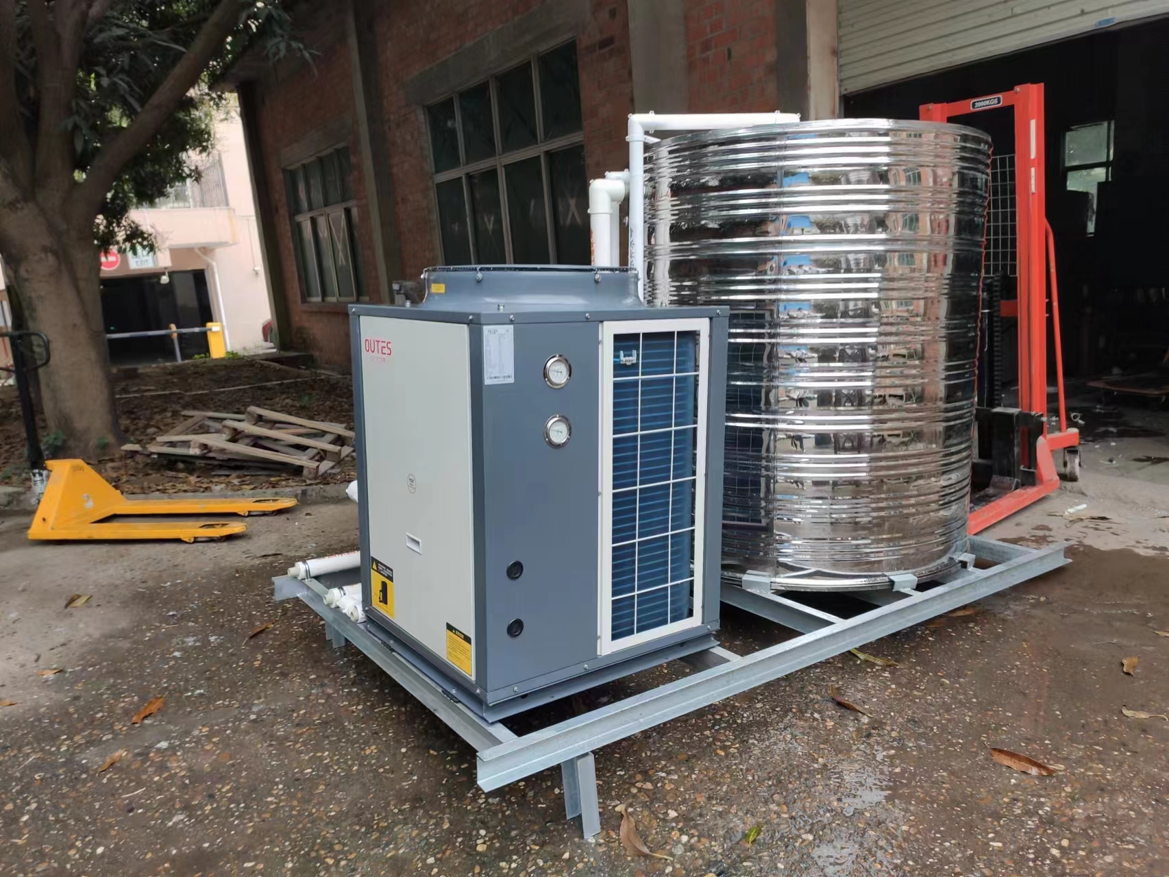 中太联水力模块让热水工程更节能更省电